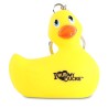 I Rub My Duckie Keychain Without Vibration Yellow