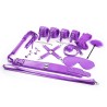 Bondage Set 10 Pieces Purple