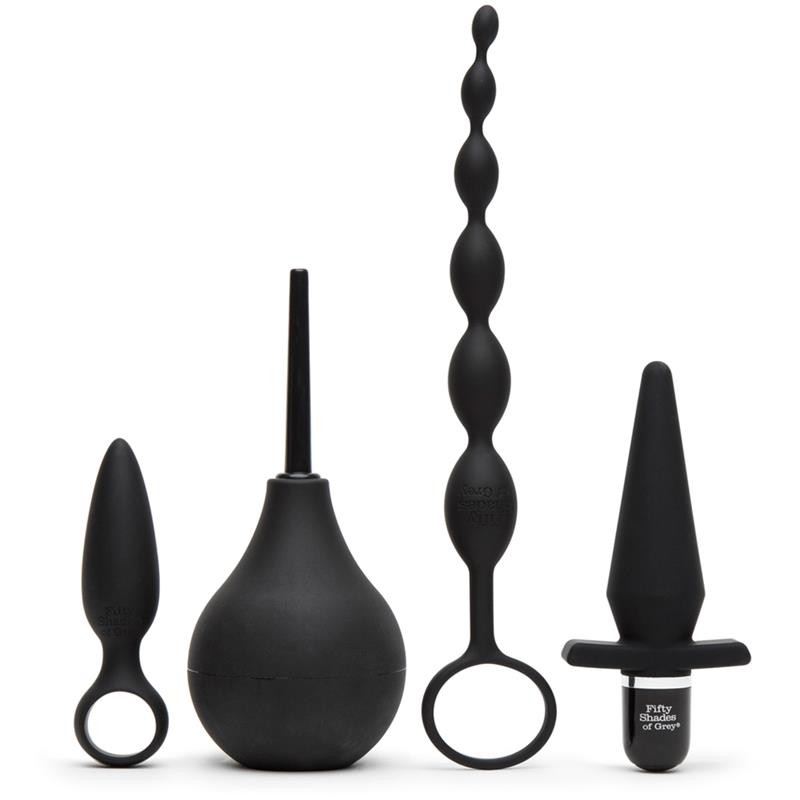 Pleasure Overload Starter Anal Kit 4 Piece Kit