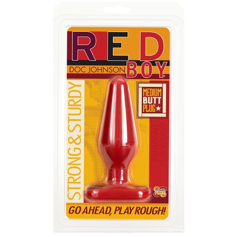 Butt Plug Red Boy Medium