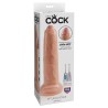 King Cock Realistic Dildo with Movable Foreskin Flesh 9