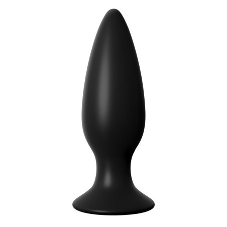 Large Rechargeable Butt Plug Black