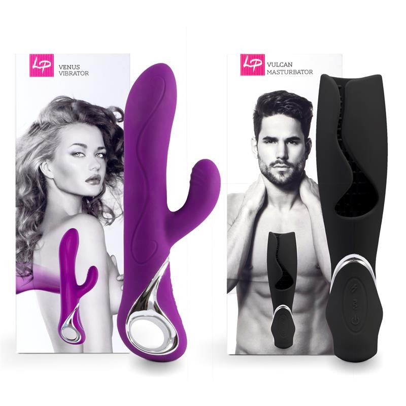 Set for Couples Venus and Vulcano Purple