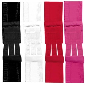 Flexible Bra Extenders 3 Hook 4 colors