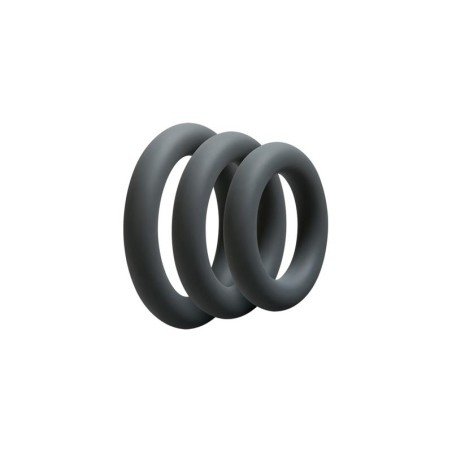 3 C Ring Set Thick Grey