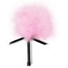 Feather Teackler with Marabou Pink