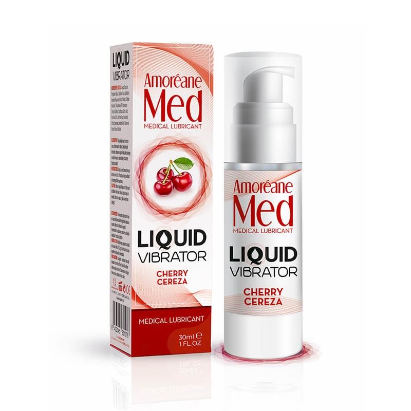 Liquid Vibrator Cherry Flavor 30 ml