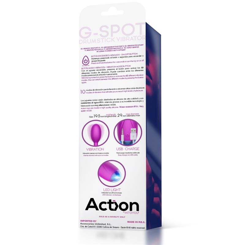 No Twelve G Spot Stimulator with Led Light Powerful Motor USB Silicone