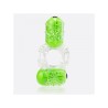 ColorPop Big O 2 Double Vibrating Ring Green