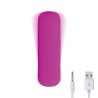 4Fun Vibrating Bullet and 4 Sleeves USB Waterproof Silicone