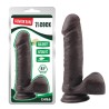 Dildo Dual density Fashion Dude 79 Brown