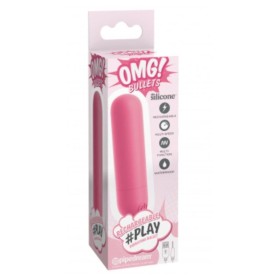 Vibrating Bullet Play Rechargeable USB 10 Functions Pink