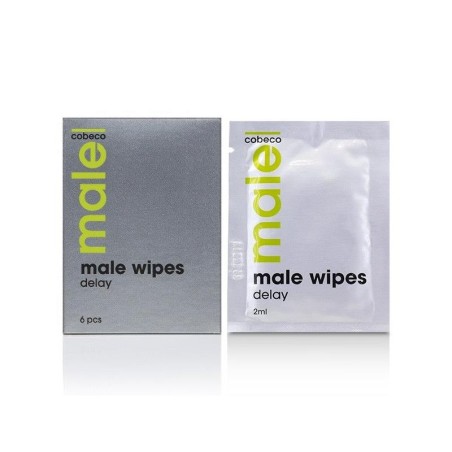 Male Wipes Delay 6 x 25 ml