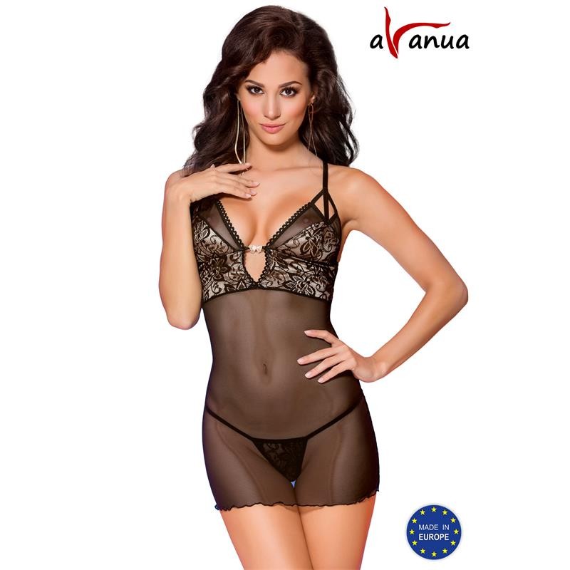 Aurora Chemise Black