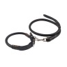 Sexy Slave Collar and Leash Black