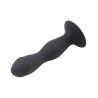 Strap On with Dildo Rumpy Silicone Black