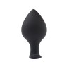 Pack 4 Butt Plug Renegade Spade Silicone Black