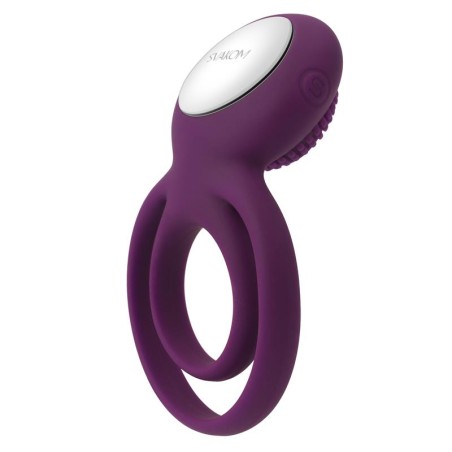 Tammy Double Vibrating Ring Violet