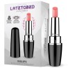 Viblips Lipstick Stimulator Black