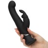 G Spot Stroker Rabbit Vibrator Black