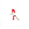 Metal Single Nipple Clamp Red