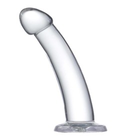 Curved Dildo Crystal Material 14 cm