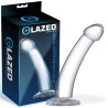 Curved Dildo Crystal Material 18 cm