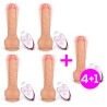 Pack 41 Marcus Realistic Vibrating Dildo with Rem