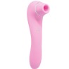 Midnight Quiver Clitoris Sucker and Vibe 2 Motors Pink