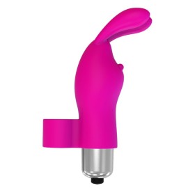 Fingyhop Vibrating Bullet with Rabbit Silicone Pink