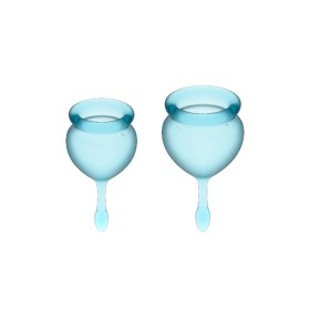 Feel Good Menstrual Cup Light Blue Pack of 2