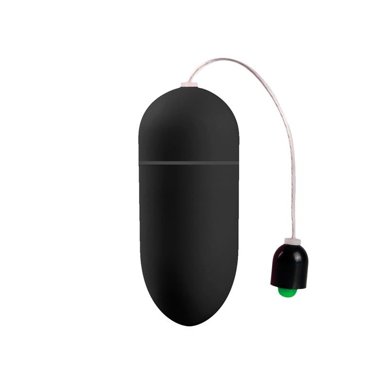 Shots Simplicity Classic Vibrating Egg ABELLA Black