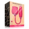 Martinella Clitoris Stimulator Suction Vibration and Thrusting Silicone USB