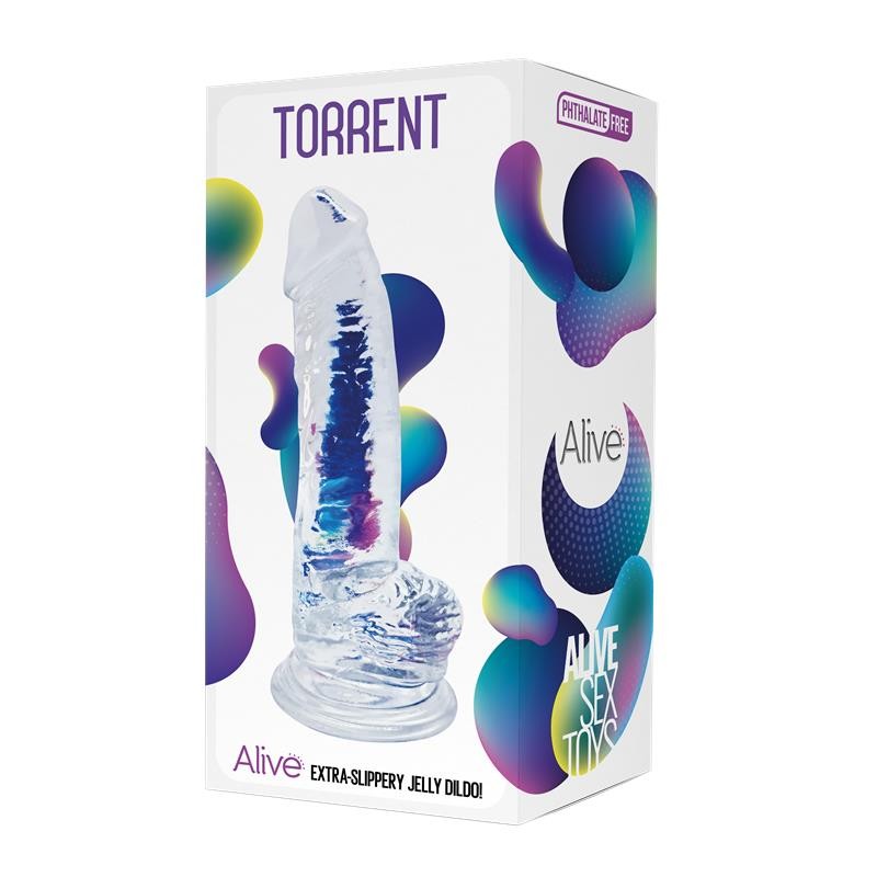 Jelly Dildo Torrent 206 cm