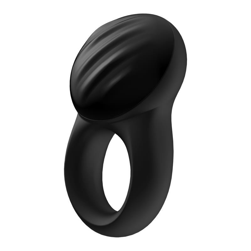 Signet Ring Cock Ring with APP Silicone USB