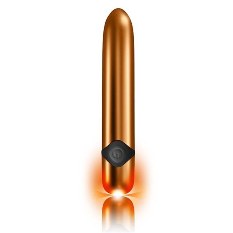 Vibrating Bullet Havana Orange Gold