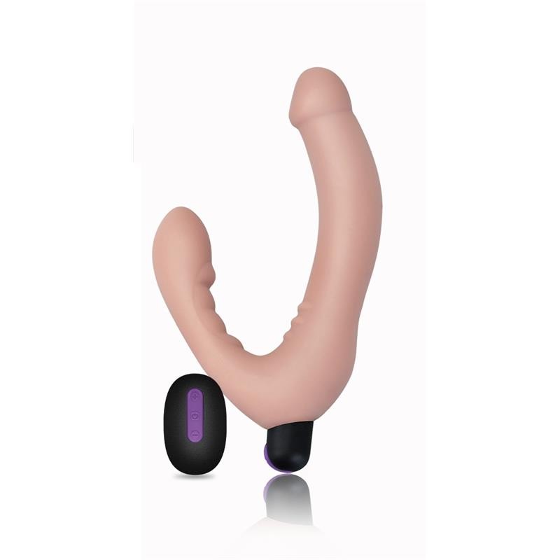 Strapless Doble Dildo Silicone USB