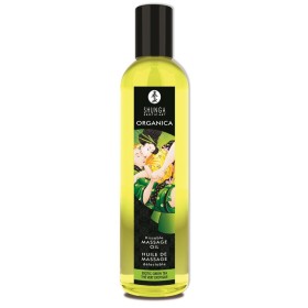 Shunga Organic Massage Oil Green Tea