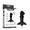 Butt Plug Prostate Stud with Vibration Black