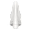 Vibrating Cockring Power Clit White