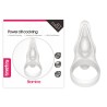 Vibrating Cockring Power Clit White