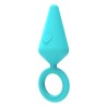 Butt Plug Candy Plug M Silicone Blue