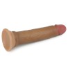 Dildo Nature 7 Liquid Silicone Brown