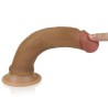 Dildo Nature 7 Liquid Silicone Brown