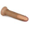 Dildo Nature 7 Liquid Silicone Brown