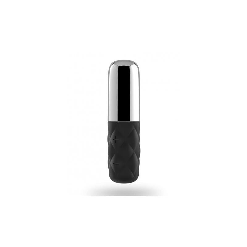 Vibrating Bullet Mini Sparkling Darling Silver