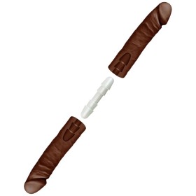 Dual density Double Dildo Double D 16 Chocolate