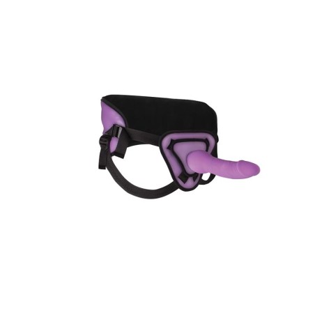 Shots Ouch Deluxe Silicone Strap On 255 cm Purple