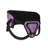 Shots Ouch Deluxe Silicone Strap On 255 cm Purple