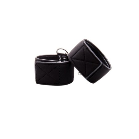 Shots Ouch Reversible Ankle Cuffs Black